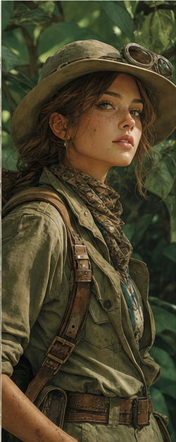 Khaki Coded / Explorer result portrait