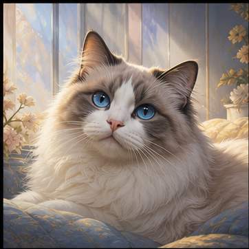 Ragdoll result portrait